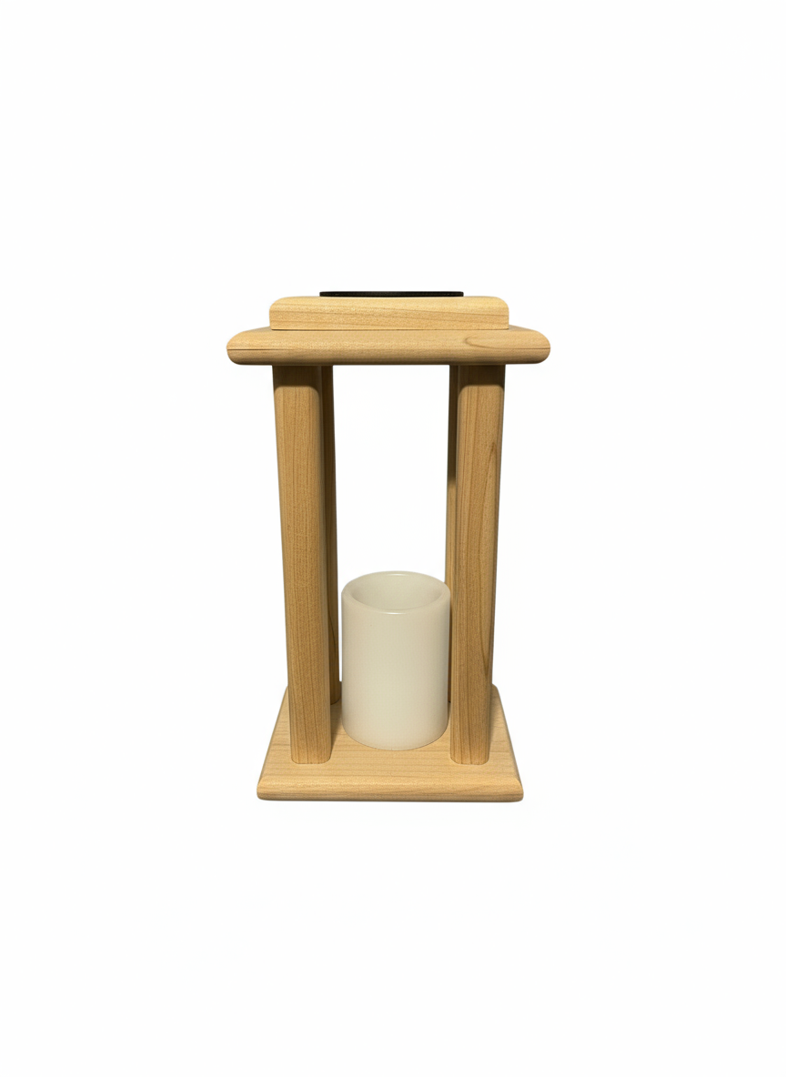 Four Post Wooden Lantern